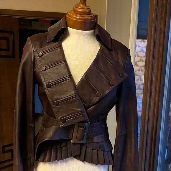 L.A.M.B. Jackets & Blazers - Vintage LAMB Brown Leather Women's Jacket